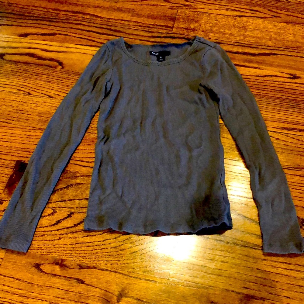 Gap kids long sleeve lace trim tee 8